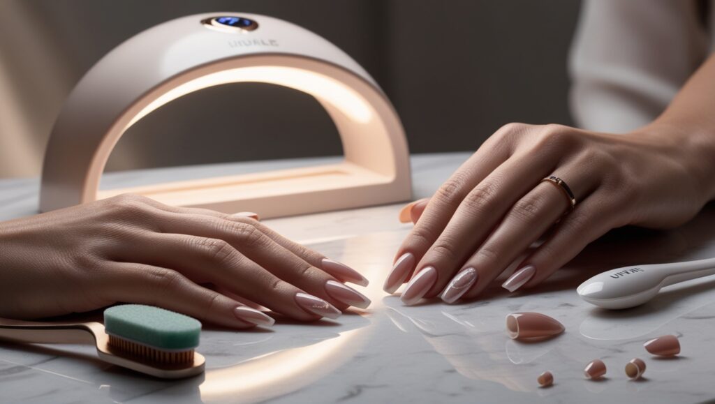 Apply Nail Extensions at Home