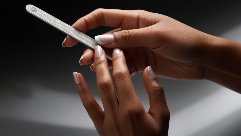How to shape nails square