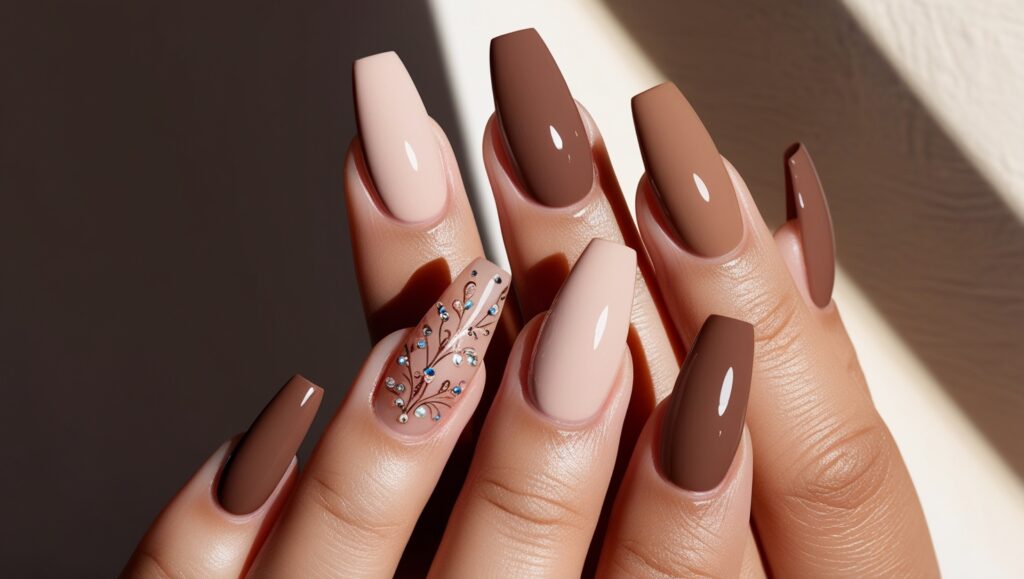5 Tips to Achieve the Perfect Light Brown Nail Polish Look 3 Perfect light brown nail polish look
