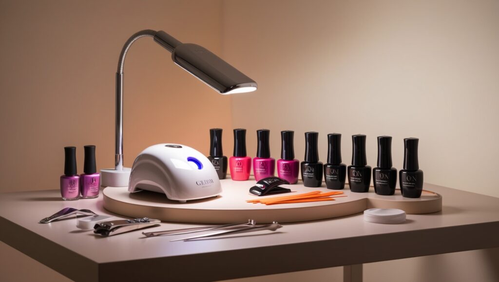 UV light shine gel nails time