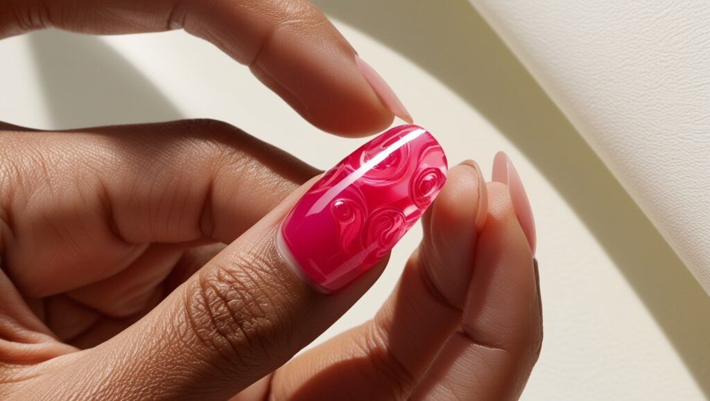 What is a jelly sticker for nails